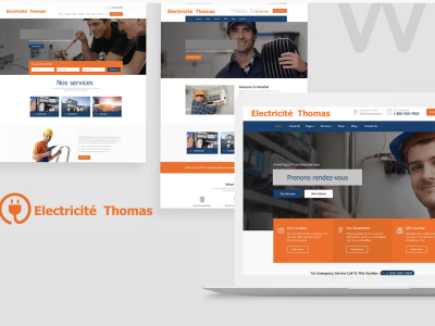 site électricien -plus qu'un site